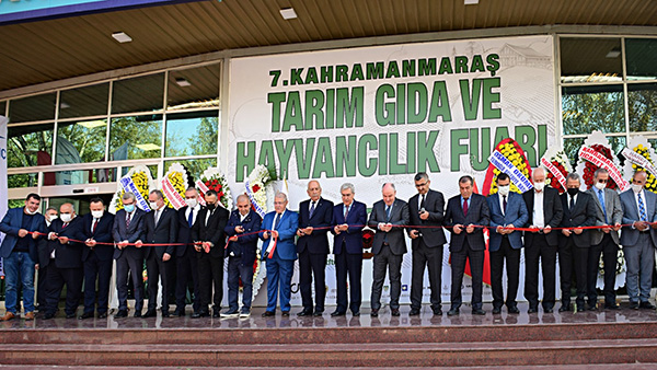 7. Kahramanmaraş Tarım, Gıda ve Hayvancılık Fuarı Başladı