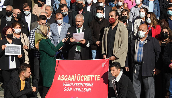 CHP’li Şengül, “Asgari ücretten vergi ve kesintilere son verilsin”