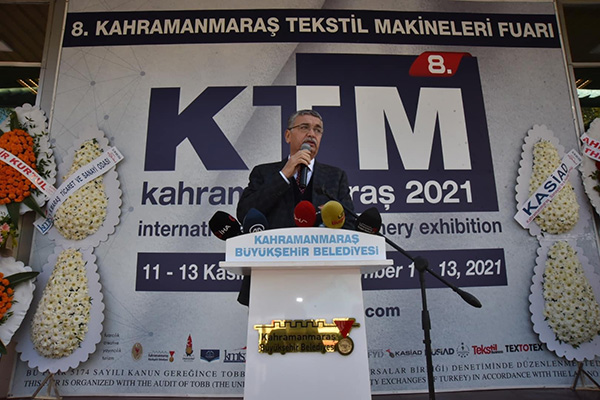 Kahramanmarasta Uluslararasi Tekstil Makineleri Fuari acildi1