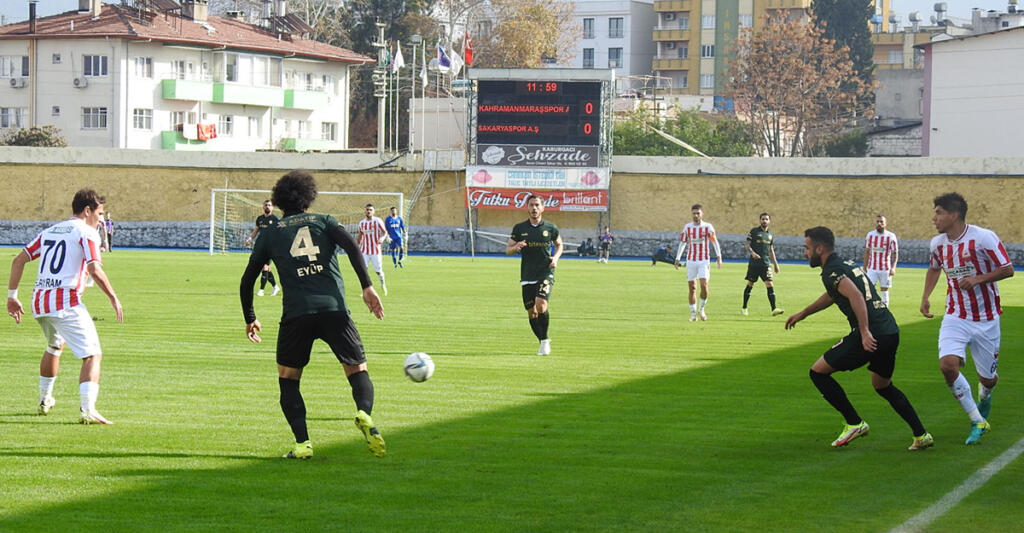 Kahramanmaraşspor:0 Sakaryaspor: 5