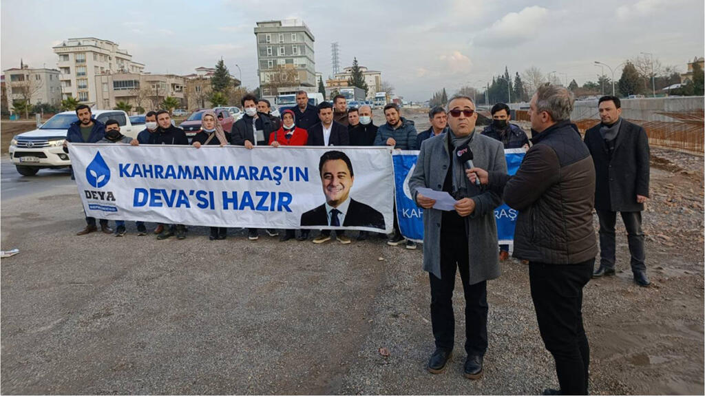 DEVA PARTİSİ İL BAŞKANI KARATUTLU ARSAN KAVŞAĞI TOSBAĞA KAVŞAĞI OLARAK ANILACAK
