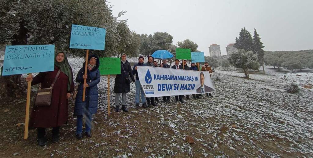 DEVA’DAN ZEYTİNLİK ALANLARIN MADENCİLİĞE AÇILMASINA TEPKİ