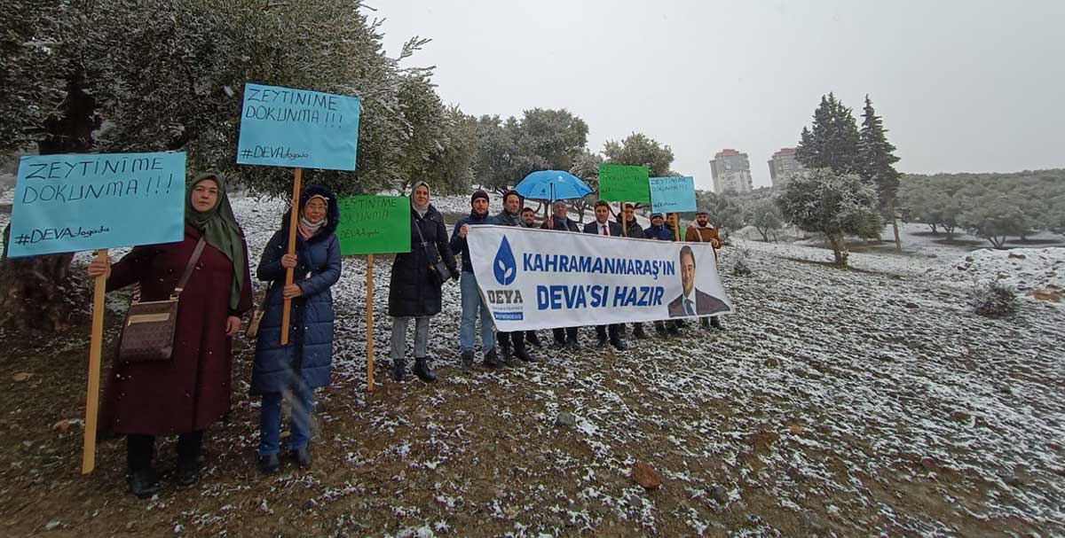 ‘İktidar, zeytinlik alanların madencilik faaliyetlerine açılması kararından derhâl dönmeli’ diyen