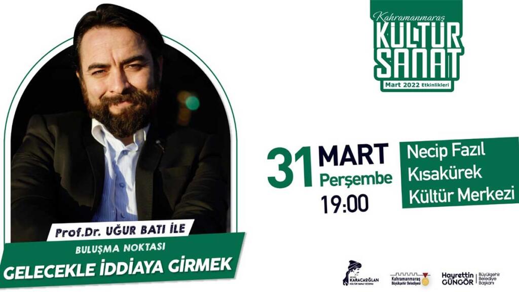 Kültür Sanat Etkinliklerinde Yazar Batı Konferansı