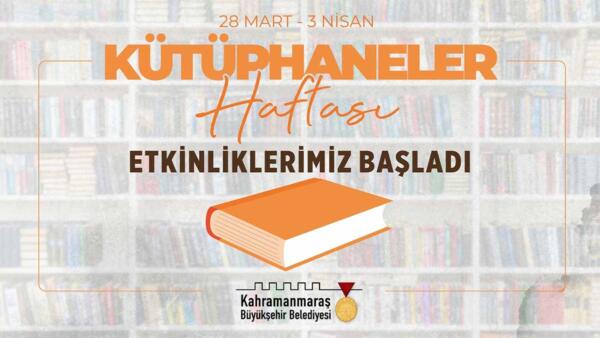 Kütüphane Haftası Etkinlikleri Start Aldı