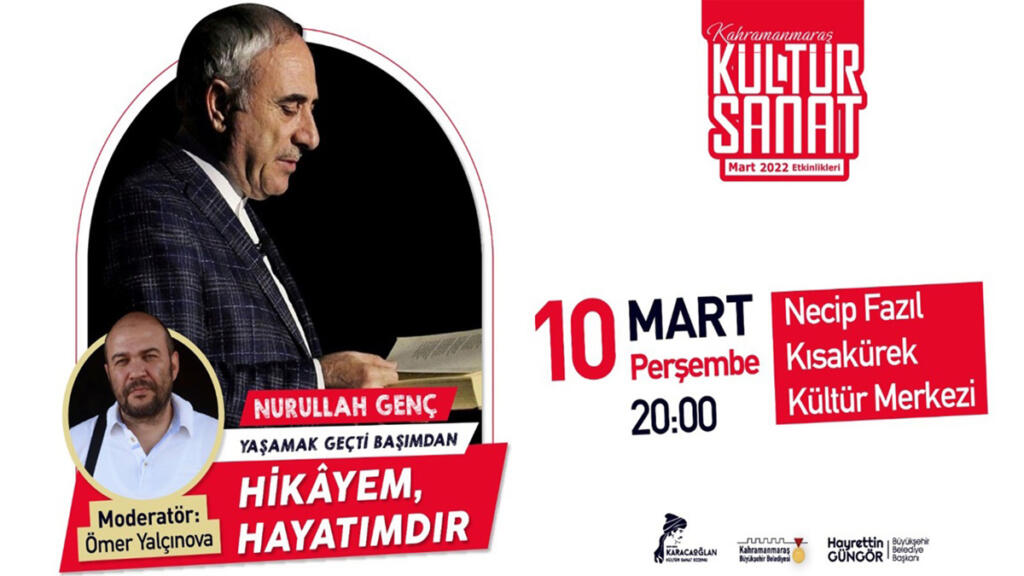 Nurullah Genç’le ‘Hikâyem, Hayatımdır’