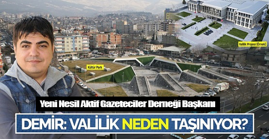 Yeni Nesil Aktif Gazeteciler Derneği Başkanı Zeki Demir, Kent Meydanı
