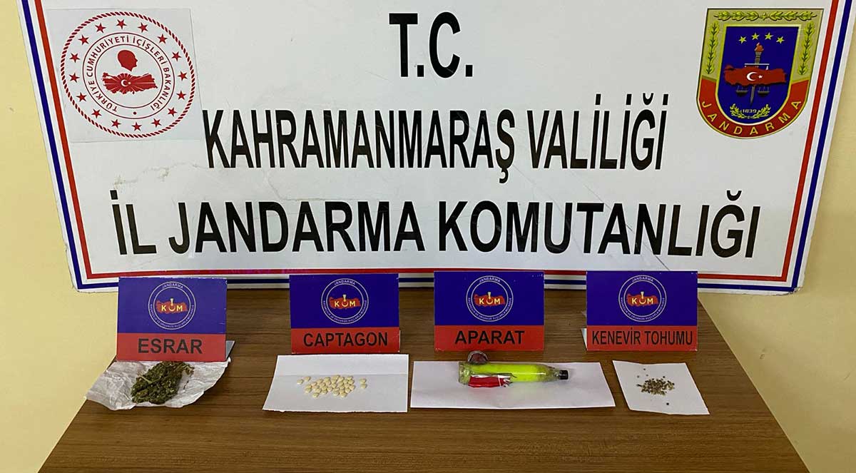 Kahramanmaraş’ın Pazarcık ilçesinde jandarma