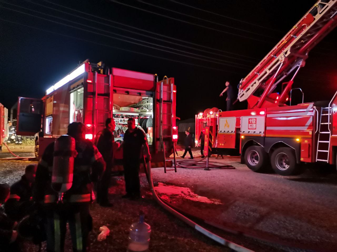 Kahramanmaraş’ta tekstil fabrikasında yangınKahramanmaraş’ta