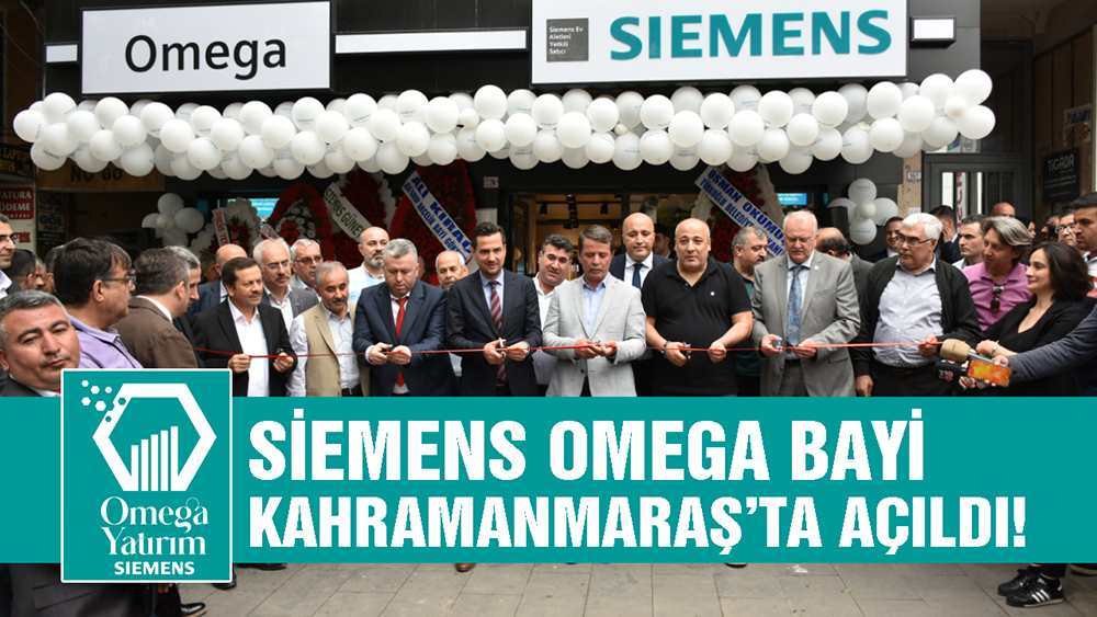 Siemens Omega Bayi Kahramanmaraş’ta Açıldı BAAE Başkanı Prof. Dr. Mahmut Yardımcıoğlu’nun iştiraki olduğu Siemens Omega