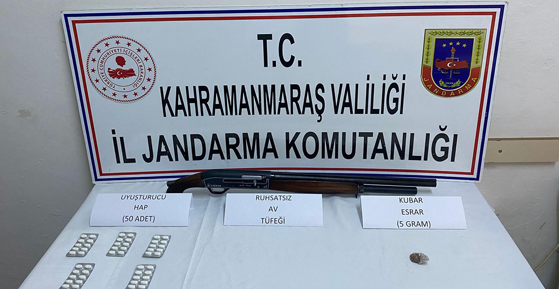 Kahramanmaraş’ın Türkoğlu ilçesinde jandarma