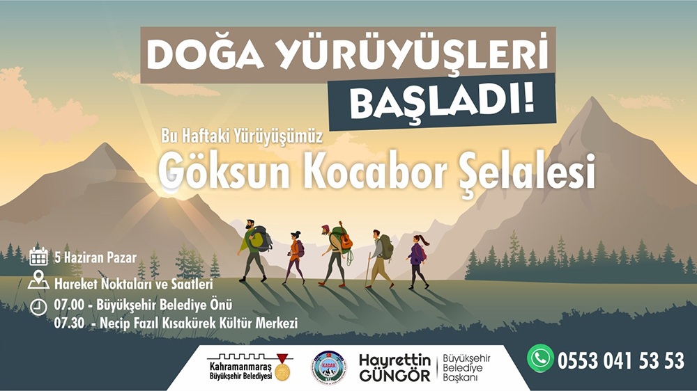 Doğaseverlerin Bu Haftaki Rotası Göksun Kocabor Şelalesi