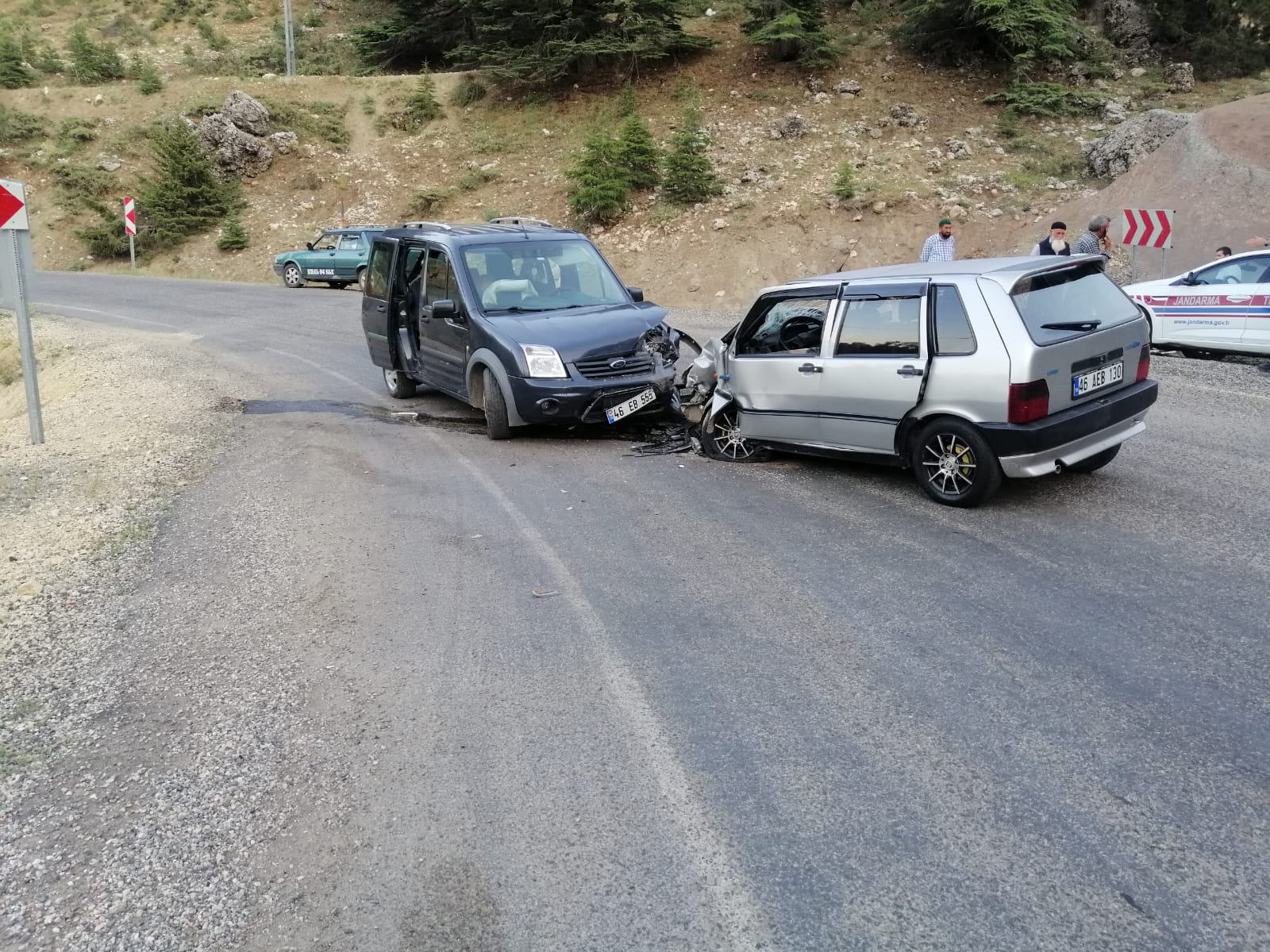 Kahramanmaraş’ta hafif ticari araç