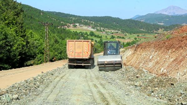 Kaledibi – Yoğunoluk Bağlantı Yolu’nun Standardı Artırılıyor