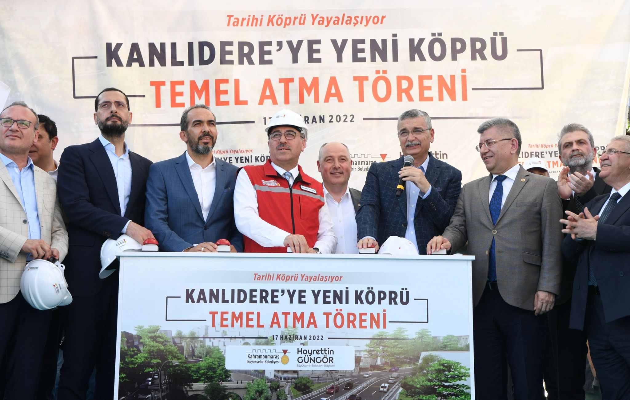 Bölgeye 80 Milyon TL’lik yatırım…Kanlıdere’nin Yeni Köprüsü’nün Temeli AtıldıSarayaltı –