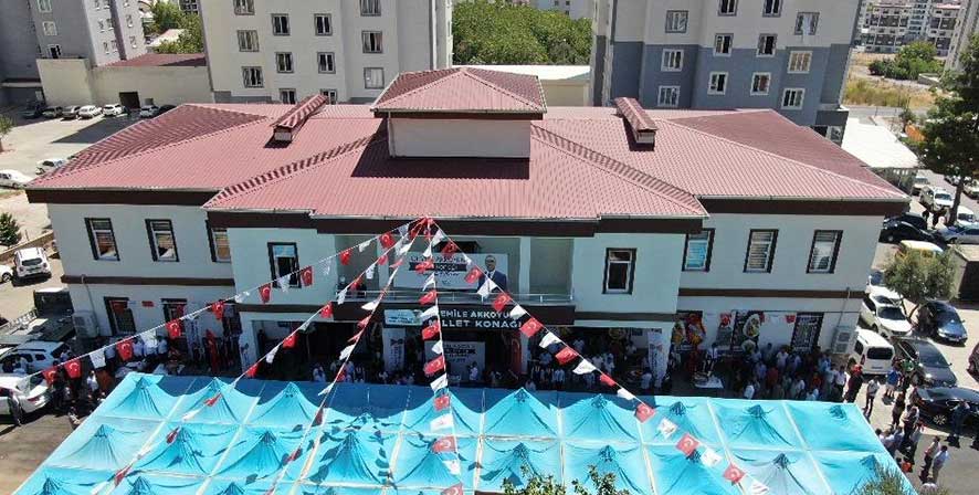 Cemile Akkoyun Millet Konağı’nın açılışında konuşan Başkan Güngör, “Büyükşehir Belediyemizin