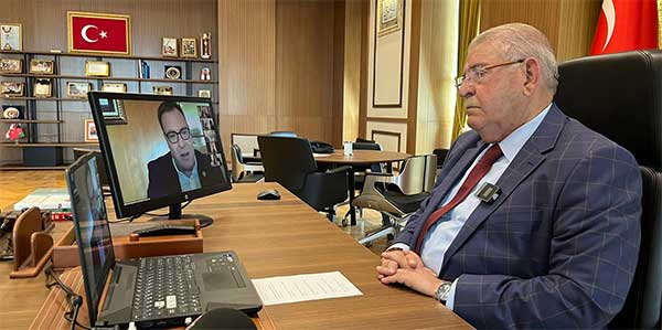 Başkan Mahçiçek, Expo 2023 İçin Karadağ’lı Yetkililerle Çevrimiçi Toplantı Yaptı
