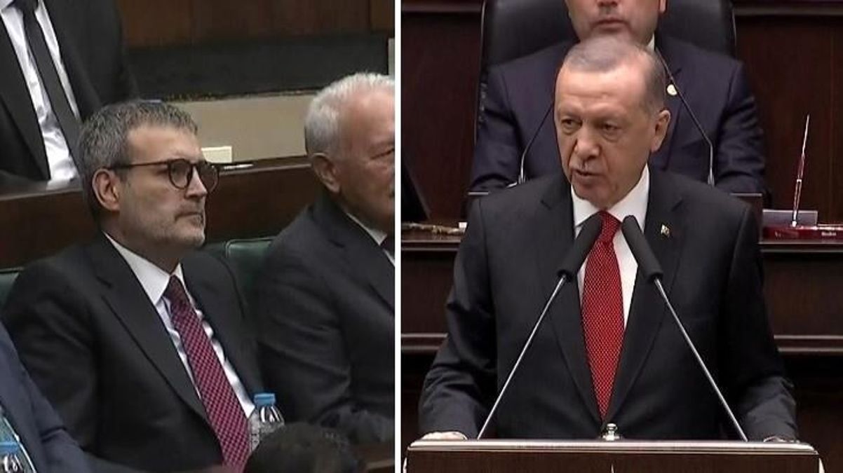 Cumhurbaşkanı Erdoğan, İstifa Kararı Alan Mahir Ünal’ı Parti Grubunda Onore Etti