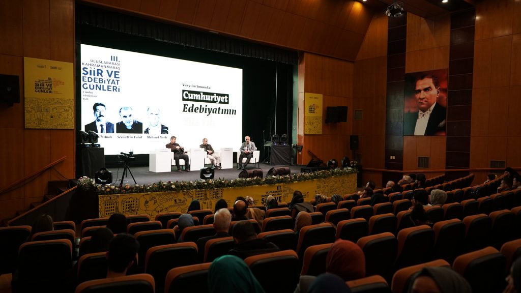 Şiir ve Edebiyat Günleri Markalaşıyor 1 Cumhuriyet Donemi Edebiyati Konferansi 1