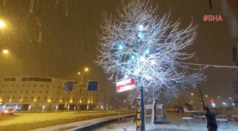 Kahramanmaraş’ın kuzey ilçelerinde kar