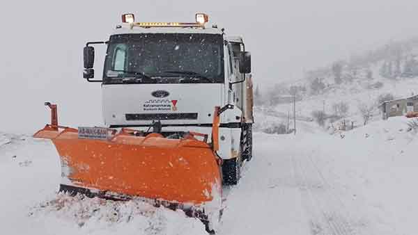 Büyükşehir’den Kış Şartlarıyla Etkin