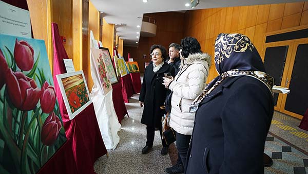 Büyükşehir’in Resim Sergisine Yoğun İlgi