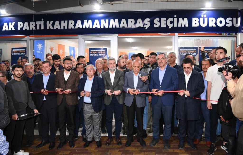 Güngör ve Kirişci, Seçim Koordinasyon Merkezi’nin Açılışına Katıldı Büyükşehir Belediye