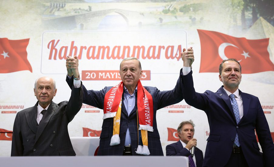Cumhurbaşkanı Erdoğan’a Kahramanmaraş’ta Sevgi