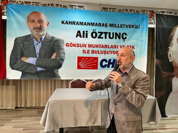 Göksun’da Ali Öztunç sesleri