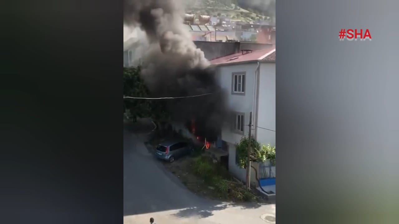 Kahramanmaraş’ta yangın korkuttu Kahramanmaraş’ta