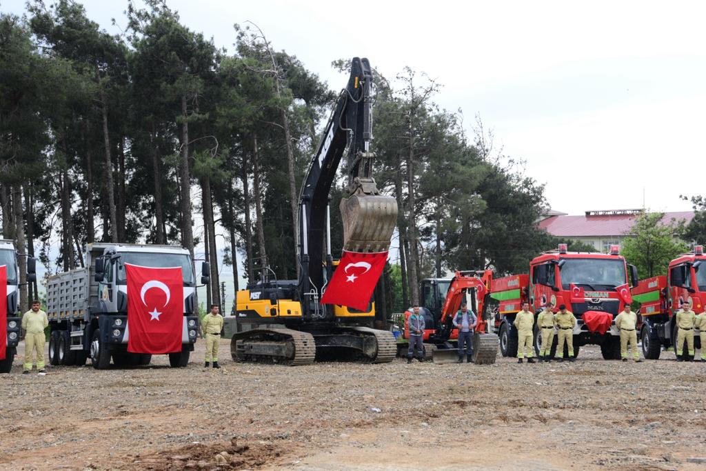Bakan Kirişci; “Orman Filomuzu Güçlendiriyoruz” Büyükşehir Belediye Başkanı Hayrettin Güngör