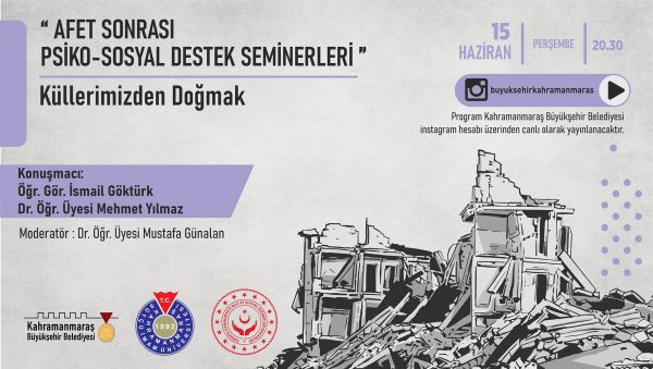 Büyükşehir Belediyesi’nin Psiko-Sosyal Destek Seminerleri Devam Ediyor