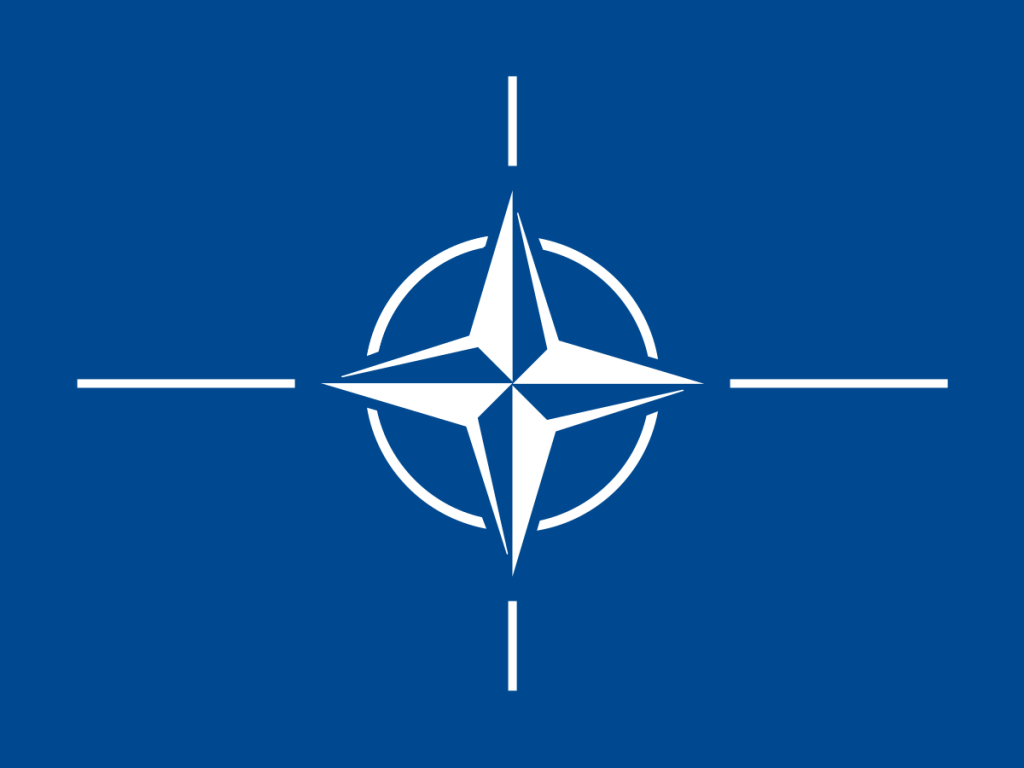 NATO'dan Türkçe 30 Ağustos Mesajı 1 Flag of NATO.svg