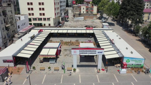 Geçici İş Yerleri İle Esnafın Umutları Canlanıyor 1 samsun carsisi