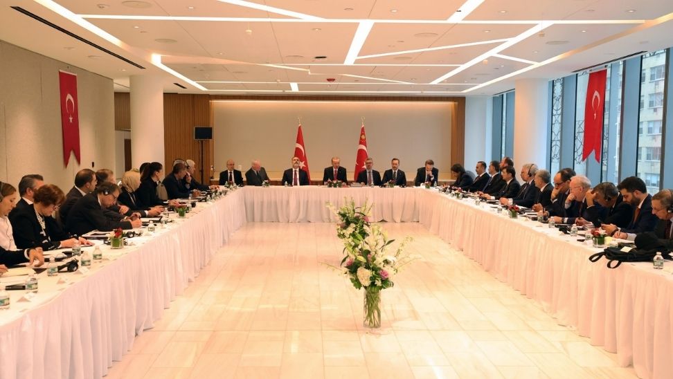 Cumhurbaşkanı Erdoğan’dan New York’ta Yuvarlak Masa Toplantısı