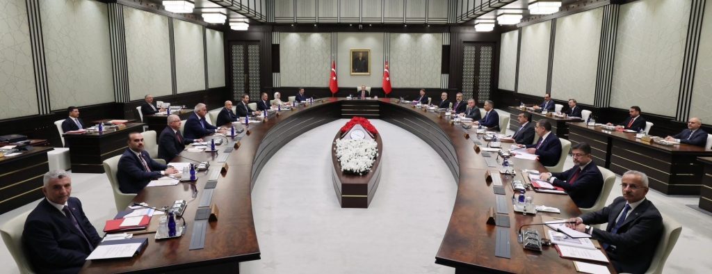 Cumhurbaskanligi Kabine Toplantisi Basladi