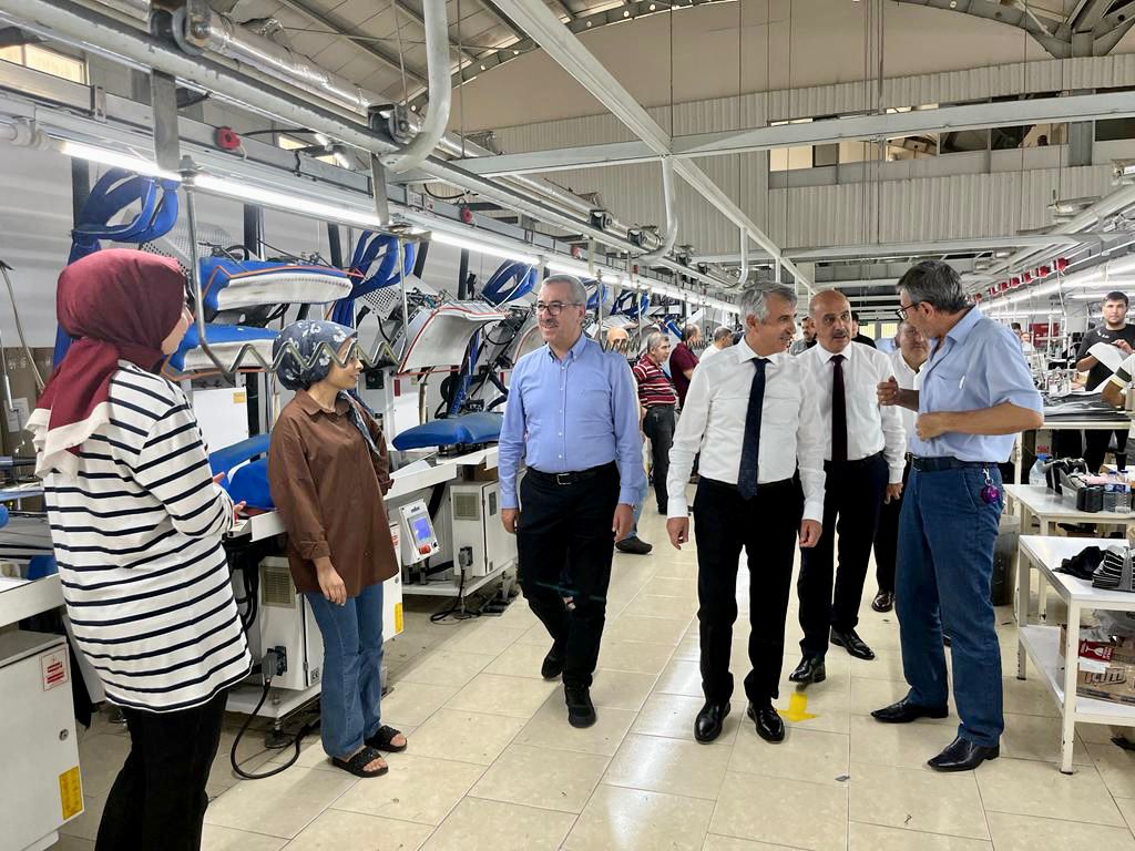 Ziyarete ilişkin değerlendirmelerde bulunan Başkan Güngör, “Valimiz Sayın Mükerrem Ünlüer