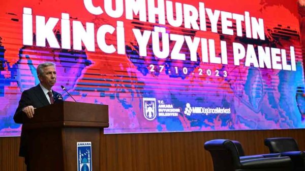 Ankara Büyükşehir’den ‘Cumhuriyet’in İkinci Yüzyılı’ konferansı