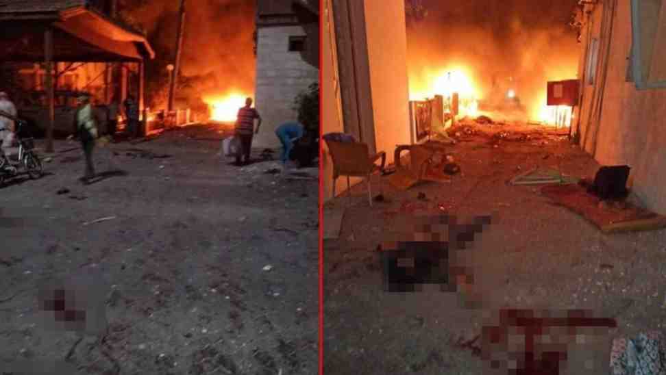 Filistin Sağlık Bakanlığı, Gazze’deki hastaneye yönelik gerçekleştirilen saldırı ardından 471