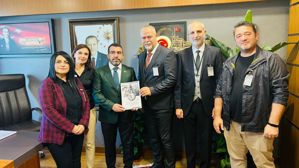 İstanbul Staj ve Çıraklık Sigortası Mağdurları Derneği’nden TBMM çıkartması FED