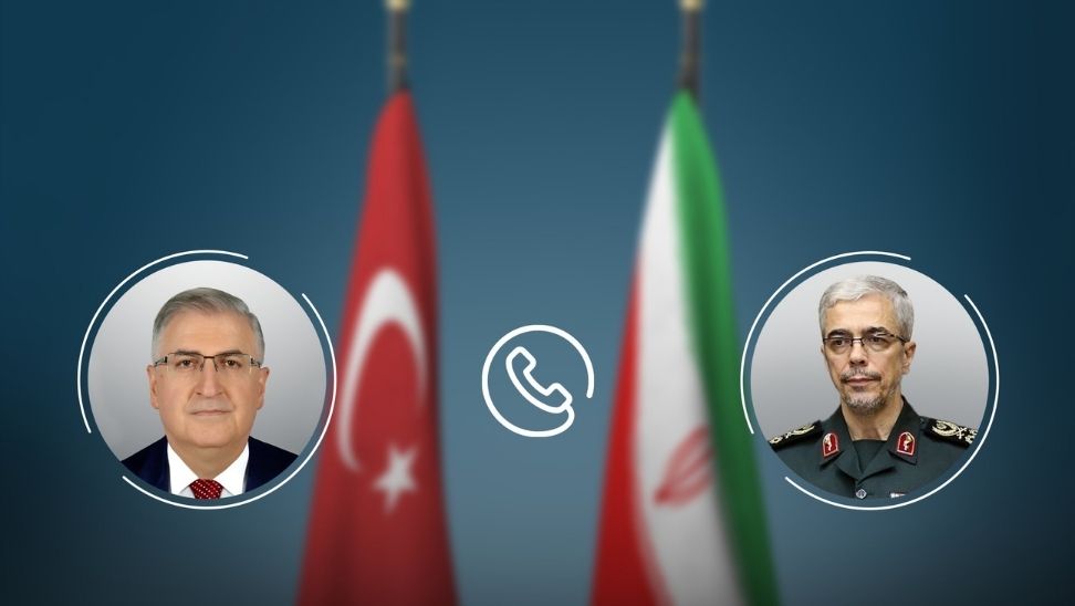 Milli Savunma Bakanı Yaşar Güler, İran Genelkurmay Başkanı Tümgeneral Muhammed