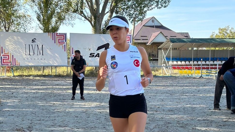 Kırgızistan’da düzenlenen Modern Pentatlon Olimpik Sıralama Yarışı’nda milli pentatlet İlke