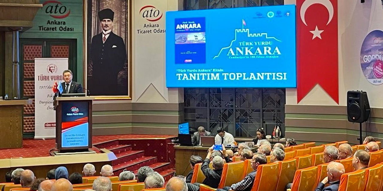 Türk Yurdu Ankara, Cumhuriyetin 100. Yılına Armağan adlı Kitabın Tanıtımı