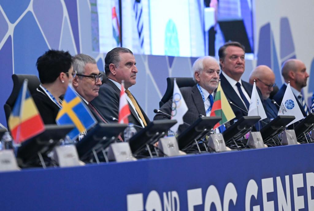 Avrupa Olimpiyat Komitesi 52. Genel Kurul Toplantısı’nda konuşan Gençlik ve