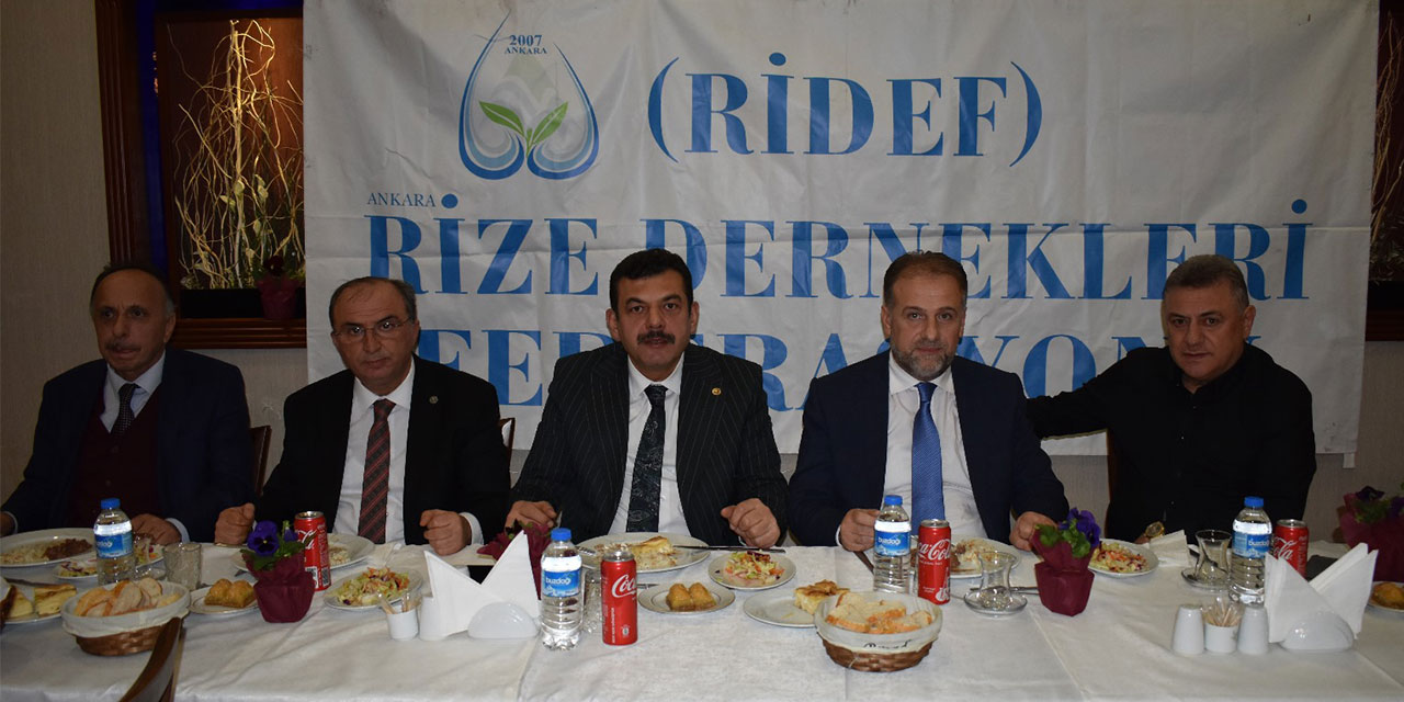 Ankara RİDEF’ten anlamlı buluşma; Rizeli öğretmenler ağırlandı Öğretmenler Günü yemeğine