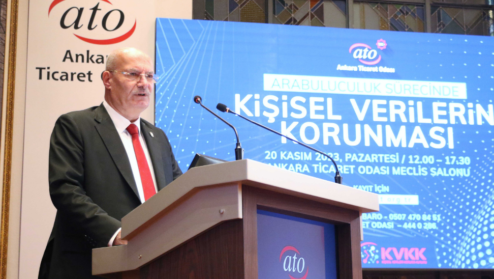 “Arabuluculuk Sürecine İlişkin Kişisel Verilerin Korunması” ATO’da konuşuldu ANKARA – 