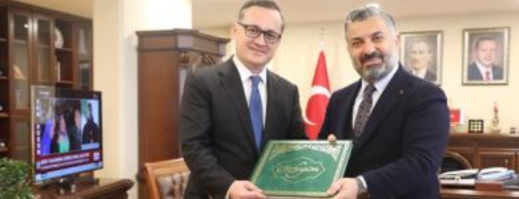 Özbekistan heyeti RTÜK’ü ziyaret etti TC. İletişim Başkanlığı’nın davetlisi olarak