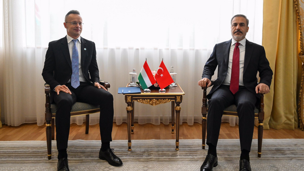 Dışişleri Bakanı Hakan Fidan, Macaristan Dışişleri ve Dış Ticaret Bakanı