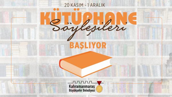 Kütüphane Söyleşileri Başlıyor!