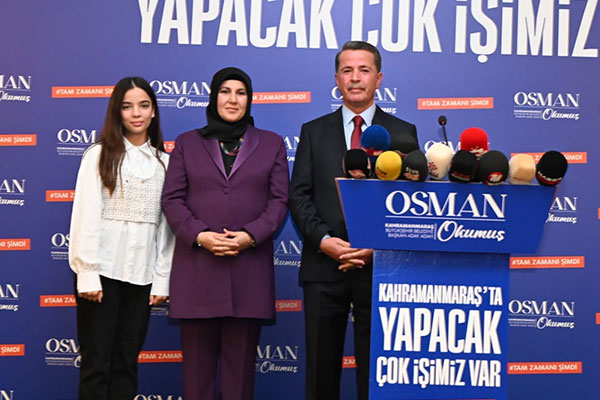 OSMAN OKUMUŞ; KAHRAMANMARAŞ’TA YAPACAK ÇOK İŞİMİZ VAR